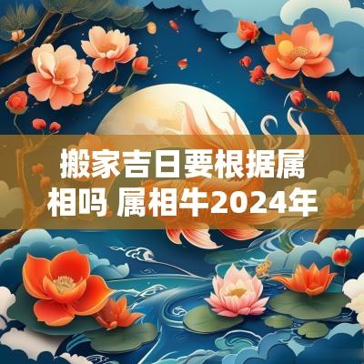 搬家吉日要根据属相吗 属相牛2025年搬家吉日一览表