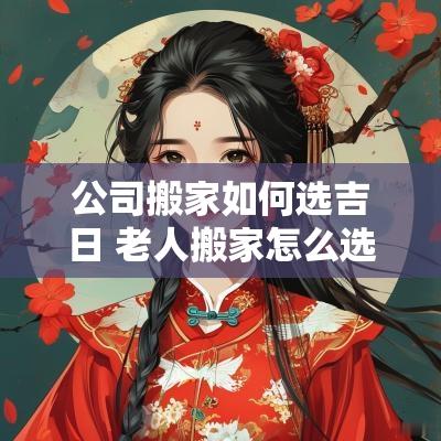 公司搬家如何选吉日 老人搬家怎么选吉日