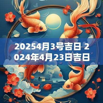 20254月3号吉日 2025年4月23日吉日表