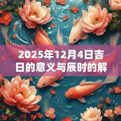 2025年12月4日吉日的意义与辰时的解读