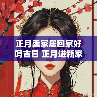 正月卖家居回家好吗吉日 正月进新家的吉日