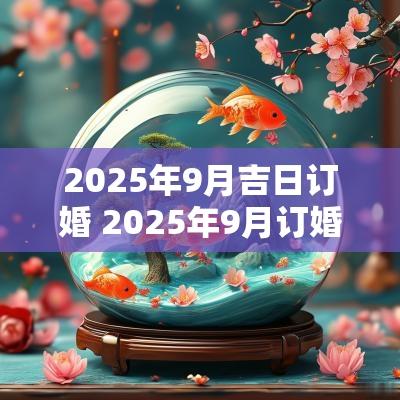 2025年9月吉日订婚 2025年9月订婚吉日查询