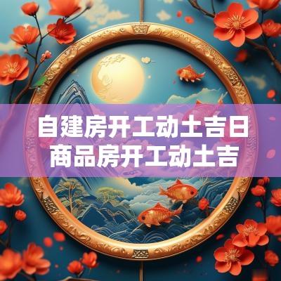 自建房开工动土吉日 商品房开工动土吉日