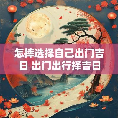 怎摔选择自己出门吉日 出门出行择吉日