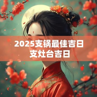 2025支锅最佳吉日 支灶台吉日