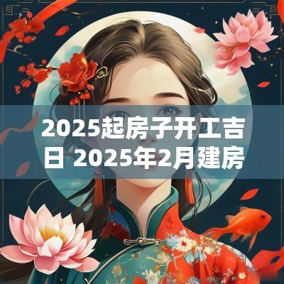 2025起房子开工吉日 2025年2月建房动工最佳吉日