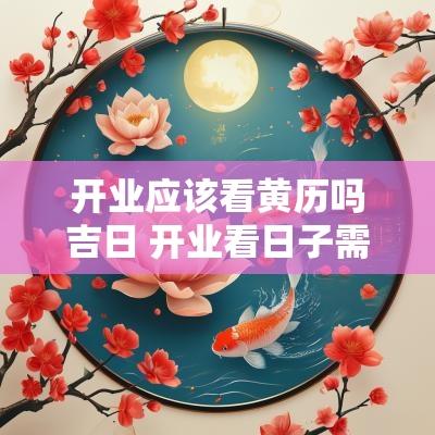 开业应该看黄历吗吉日 开业看日子需要生辰八字吗