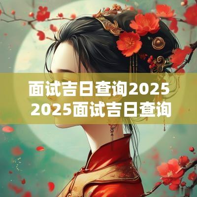 面试吉日查询2025 2025面试吉日查询