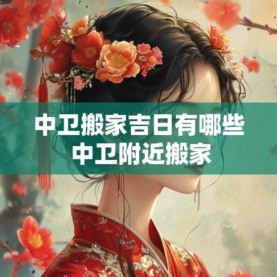 中卫搬家吉日有哪些 中卫附近搬家