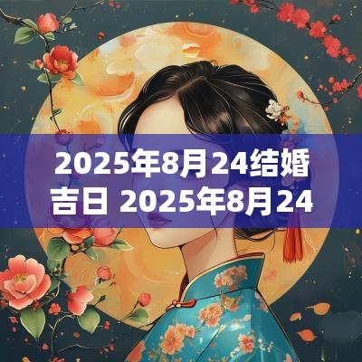 2025年8月24结婚吉日 2025年8月24号结婚