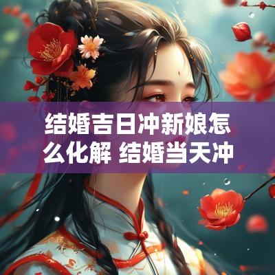结婚吉日冲新娘怎么化解 结婚当天冲新娘属相怎么化解
