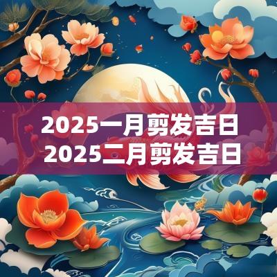 2025一月剪发吉日 2025二月剪发吉日