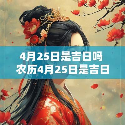 4月25日是吉日吗 农历4月25日是吉日吗