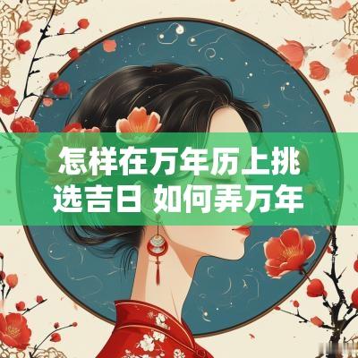 怎样在万年历上挑选吉日 如何弄万年历择日子