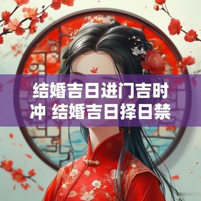 结婚吉日进门吉时冲 结婚吉日择日禁忌