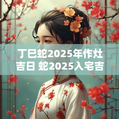丁巳蛇2025年作灶吉日 蛇2025入宅吉日
