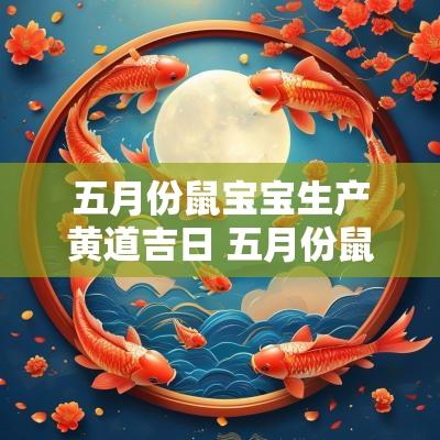 五月份鼠宝宝生产黄道吉日 五月份鼠宝宝起名