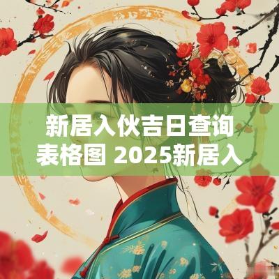 新居入伙吉日查询表格图 2025新居入伙吉日查询表格