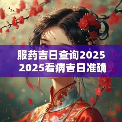 服药吉日查询2025 2025看病吉日准确查询