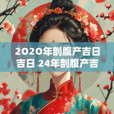 2O2O年剖腹产吉日吉日 24年剖腹产吉日吉时