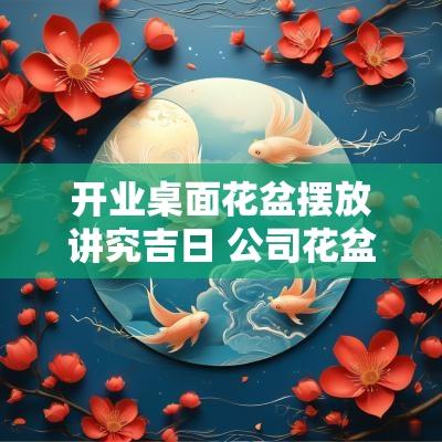 开业桌面花盆摆放讲究吉日 公司花盆摆放十大忌讳