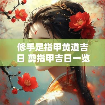 修手足指甲黄道吉日 剪指甲吉日一览表