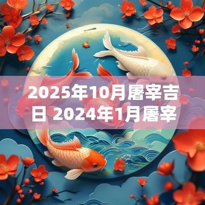 2025年10月屠宰吉日 2025年1月屠宰吉日