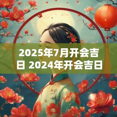 2025年7月开会吉日 2025年开会吉日查询