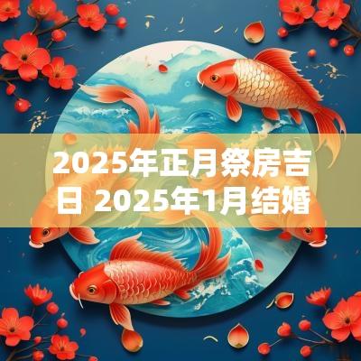 2025年正月祭房吉日 2025年1月结婚吉日