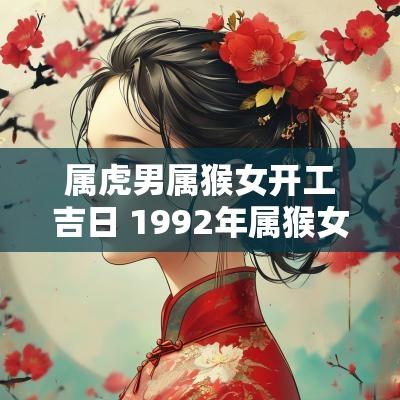 属虎男属猴女开工吉日 1992年属猴女2025结婚吉日