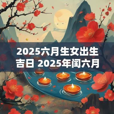 2025六月生女出生吉日 2025年闰六月生孩子吉日