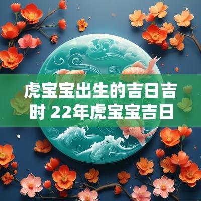 虎宝宝出生的吉日吉时 22年虎宝宝吉日吉时