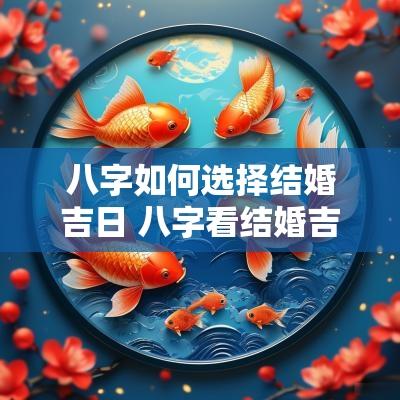 八字如何选择结婚吉日 八字看结婚吉日
