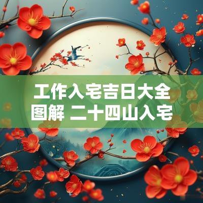 工作入宅吉日大全图解 二十四山入宅最佳吉日