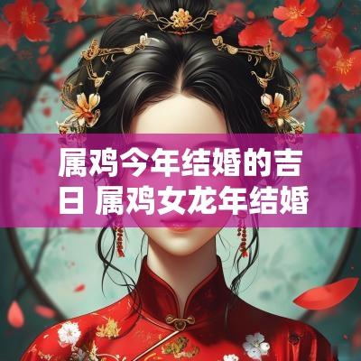 属鸡今年结婚的吉日 属鸡女蛇年结婚吉日