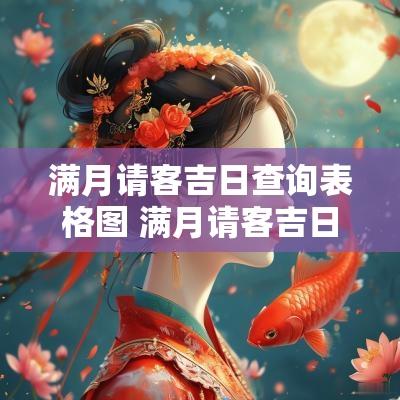 满月请客吉日查询表格图 满月请客吉日查询表格