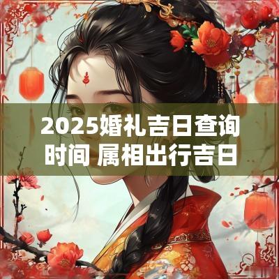 2025婚礼吉日查询时间 属相出行吉日查询2025