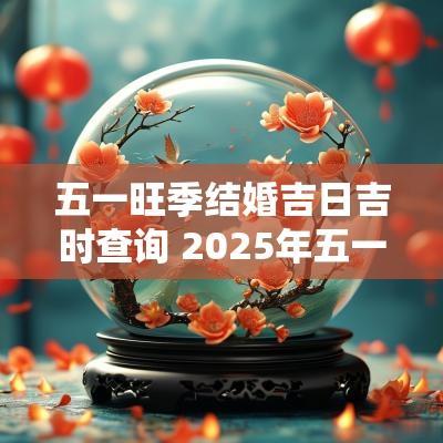 五一旺季结婚吉日吉时查询 2025年五一结婚吉日