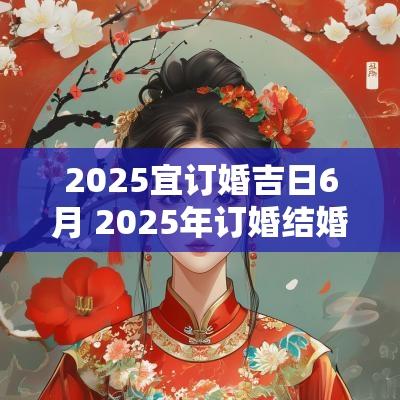 2025宜订婚吉日6月 2025年订婚结婚吉日一览表