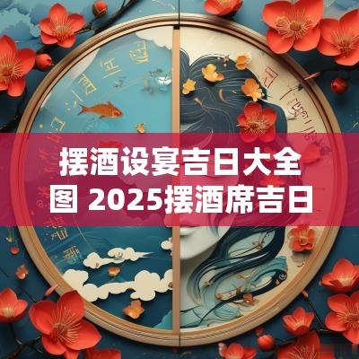 摆酒设宴吉日大全图 2025摆酒席吉日