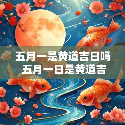 五月一是黄道吉日吗 五月一日是黄道吉日吗