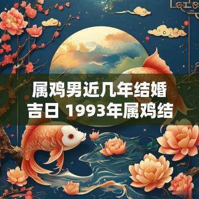 属鸡男近几年结婚吉日 1993年属鸡结婚吉日