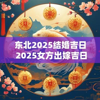 东北2025结婚吉日 2025女方出嫁吉日