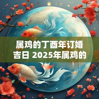 属鸡的丁酉年订婚吉日 2025年属鸡的订婚吉日