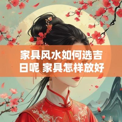 家具风水如何选吉日呢 家具怎样放好风水