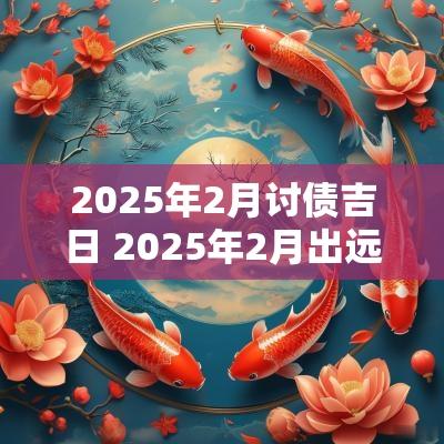 2025年2月讨债吉日 2025年2月出远门吉日