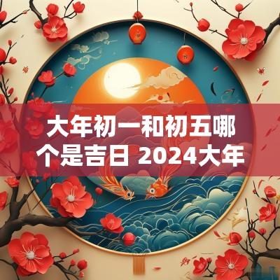 大年初一和初五哪个是吉日 2025大年初五是吉日吗