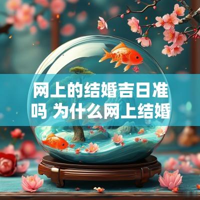 网上的结婚吉日准吗 为什么网上结婚吉日不同
