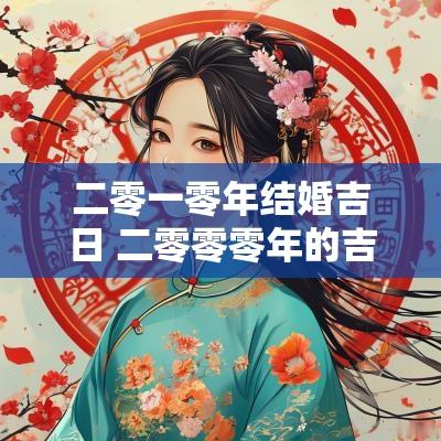 二零一零年结婚吉日 二零零零年的吉日