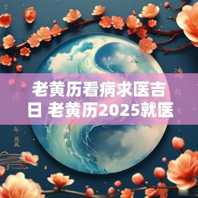 老黄历看病求医吉日 老黄历2025就医吉日